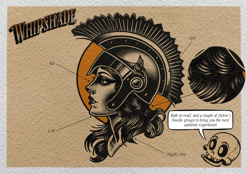 160 custom built Tattoo Brushes for Procreate, Dtv Sweden