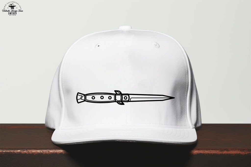 Dagger Tattoo Clipart, Outlined Dagger Designs (AI, SVG, PNG)