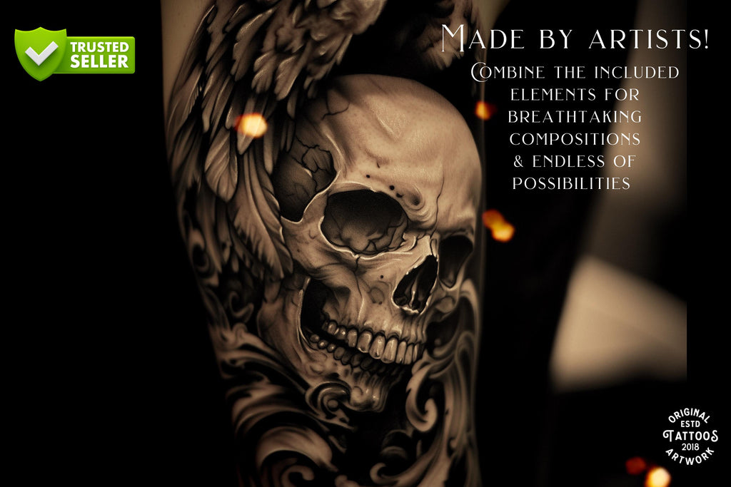 Biomech vol.2 designs & brushes, 100% custom art, 150+ designs and extras!