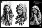Procreate, Religious reference folder, 200 artworks, png, procreate stamps &pdf included