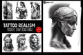 Tattoo Realism Design Bundle: 120+ Stencil-Ready PNG References