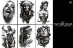 Procreate, 100 tattoo ideas ~ custom references