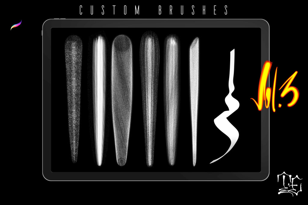 Procreate, Custom Calligraphy Vol.III