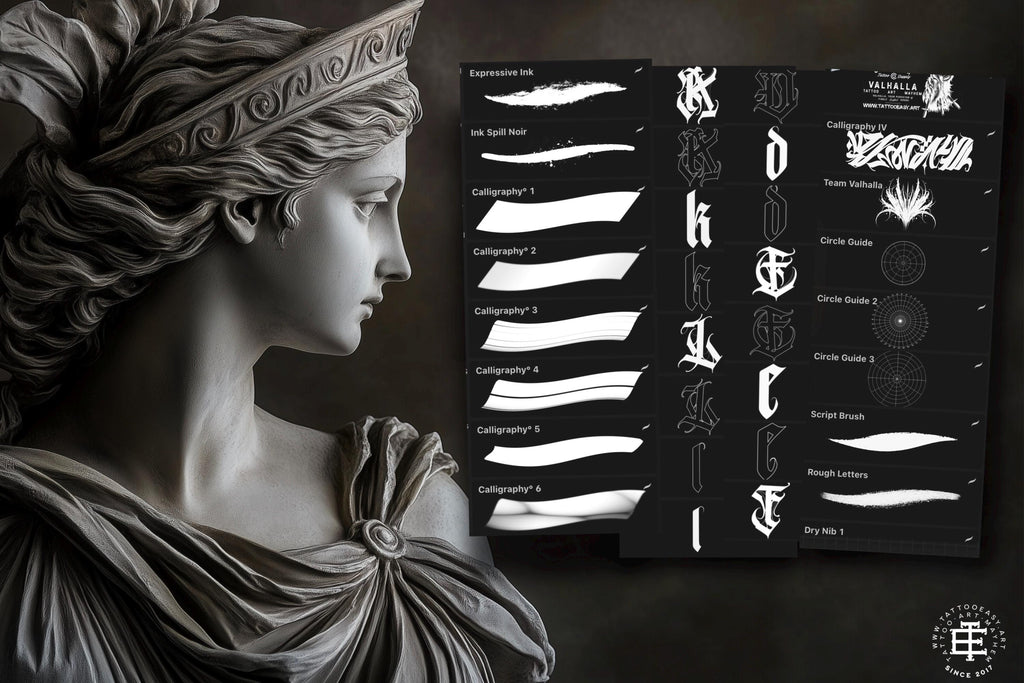 Procreate, Custom Calligraphy Volume 4