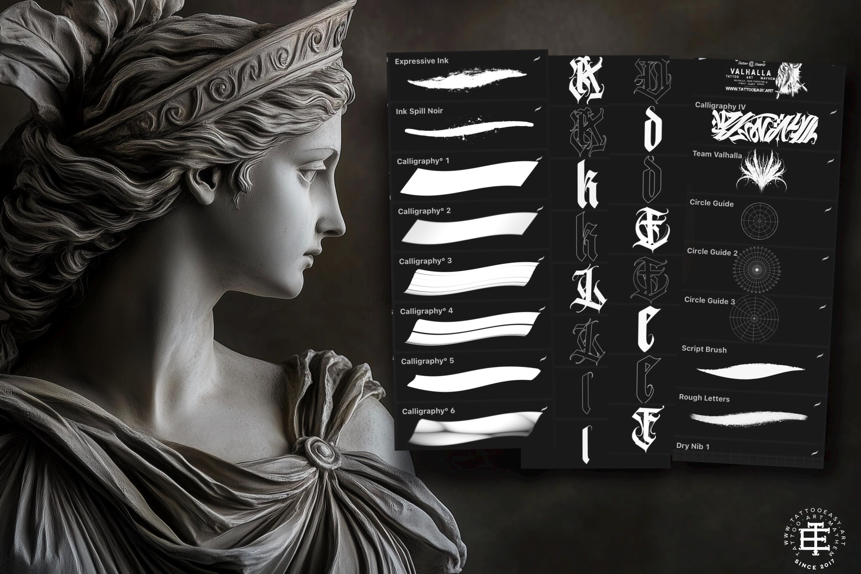 Procreate, Custom Calligraphy Volume 4