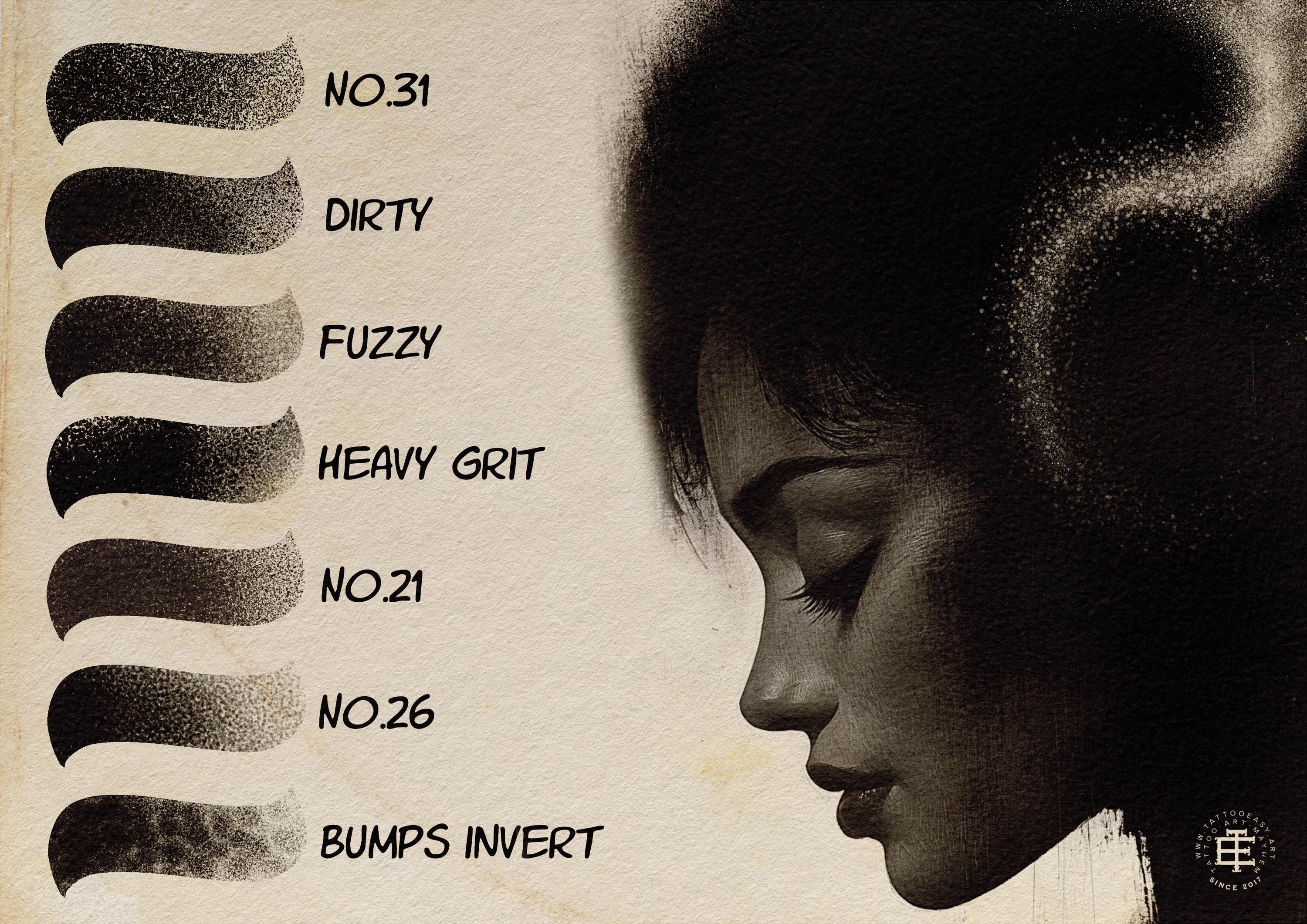 Dynamic blackwork shaders for Procreate