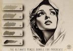 PencilReal ~ realistic pencil brush bundle for Procreate, XL creative kit!