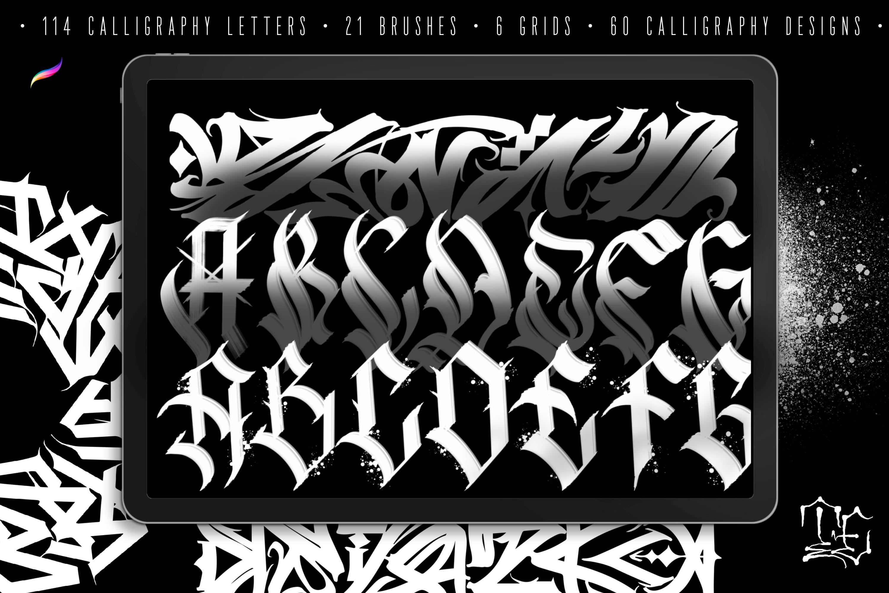 Procreate, Custom Calligraphy Vol.III