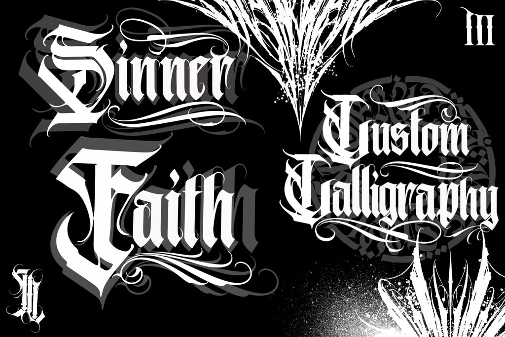 Procreate, Custom Calligraphy Volume 4