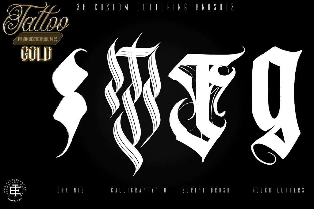 Procreate, Custom Calligraphy Volume 4