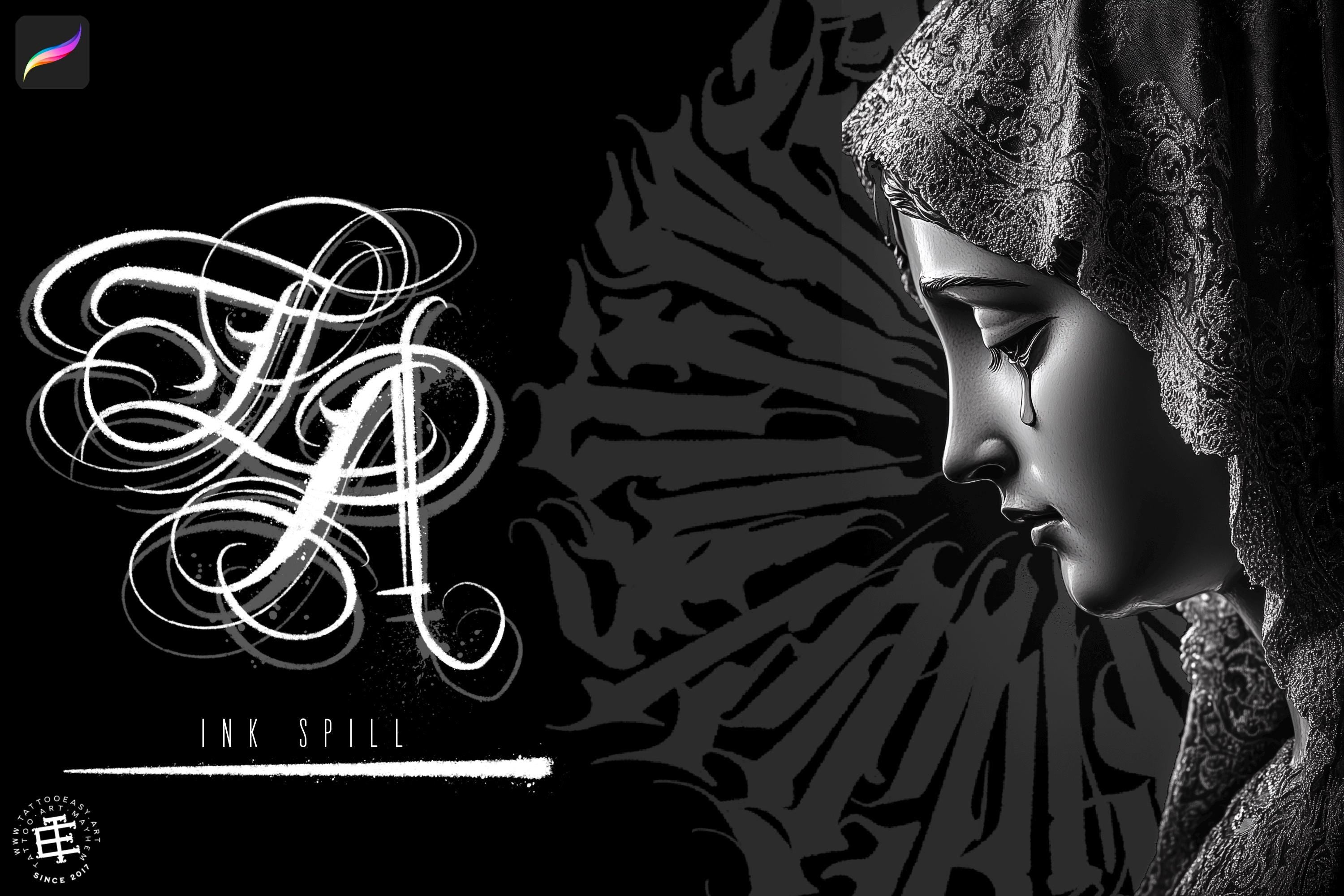Procreate, Custom Calligraphy Volume 4