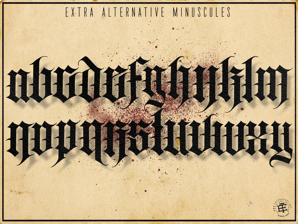 Procreate, Custom Calligraphy Volume 4