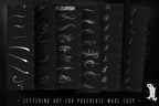 Procreate, Custom Tattoo Lettering Vol.2 / XL bundle 1000+ design elements for Procreate