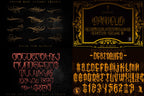 Tattoo font bundle, t-shirt / logo design, 10 Handmade fonts