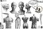 Procreate Tattoo Stamps: 145 Body Part Brushes for Tattoo Design