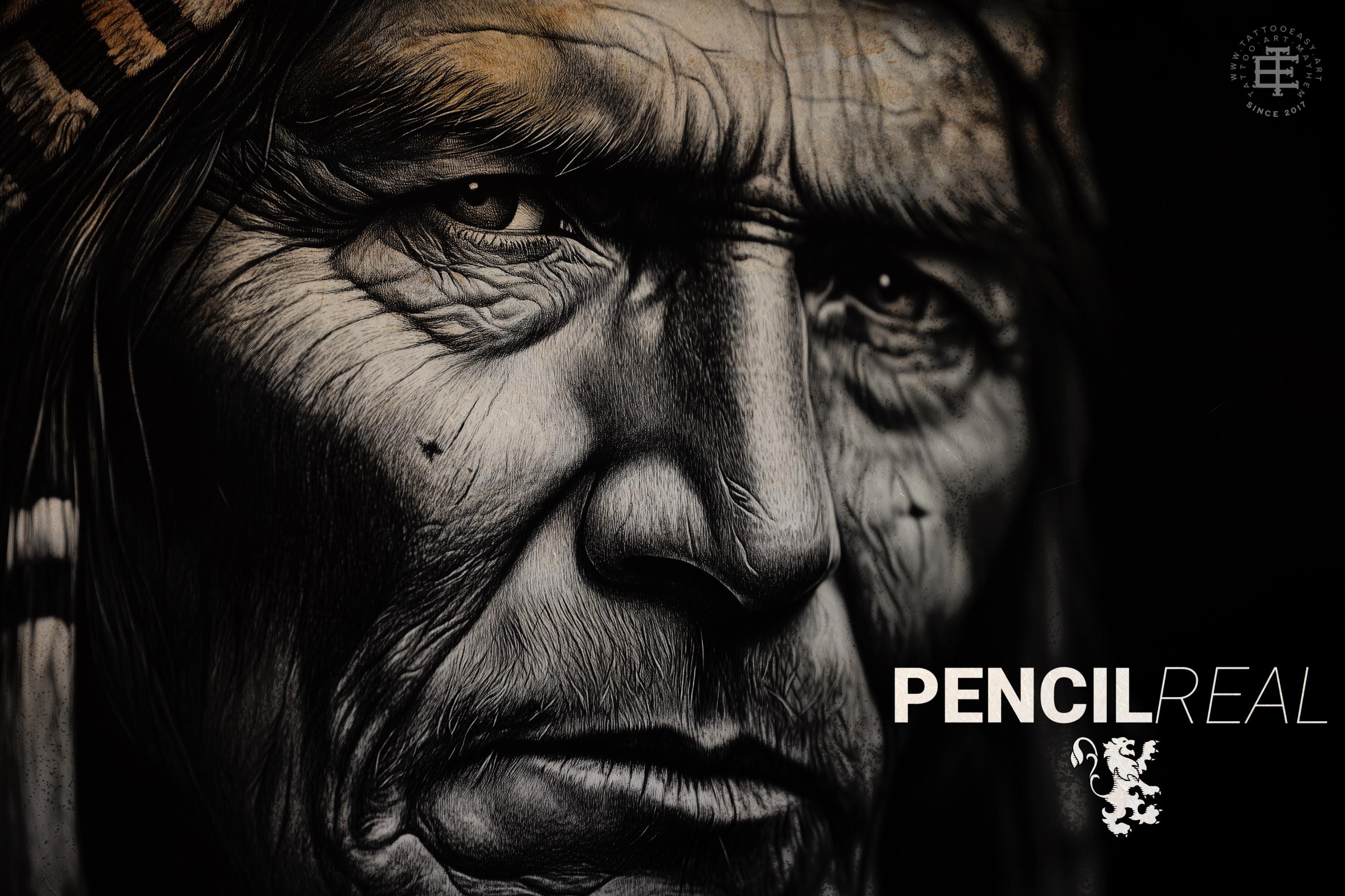 PencilReal ~ realistic pencil brush bundle for Procreate, XL creative kit!