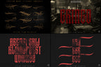 Chicano Lettering kit - Procreate XL | Cholo ( digital download ) Tattoo Fonts design kit