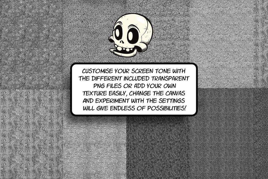 Procreate Screen Tone Generator: 100+ Texture Brushes - RetroTone & TextureMania (Digital Download)