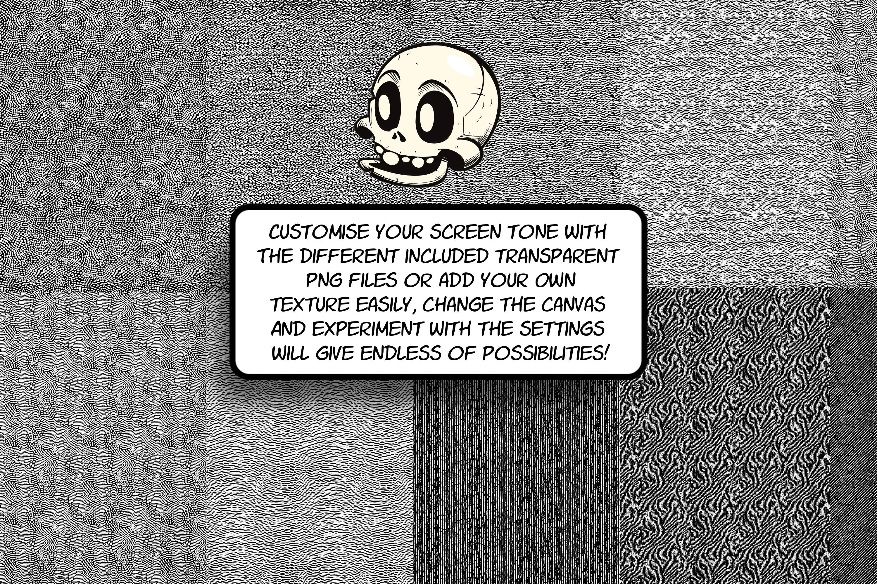 Procreate Screen Tone Generator: 100+ Texture Brushes - RetroTone & TextureMania (Digital Download)