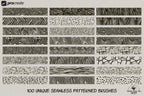Procreate Screen Tone Generator: 100+ Texture Brushes - RetroTone & TextureMania (Digital Download)