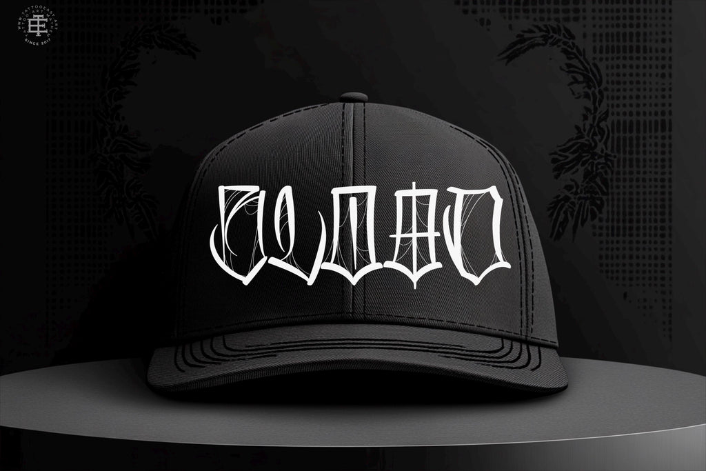 Tattoo Lettering Bundle for Procreate – Chicano Blackletter Fonts, Custom Script Brushes & PNG Lettering Pack