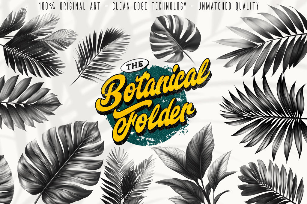 Botanical Art Bundle: 3000+ Procreate Brushes, PNG & SVG Files