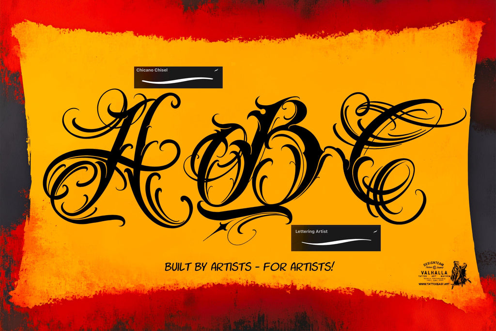 Procreate /Custom lettering brush bundle - creative kit