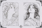 Art Nouveau Procreate Kit: ~400 Stamp Brushes (PDF)