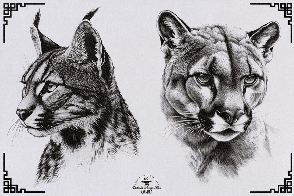 Animal Kingdom Procreate Stamps: PNG & SVG Files
