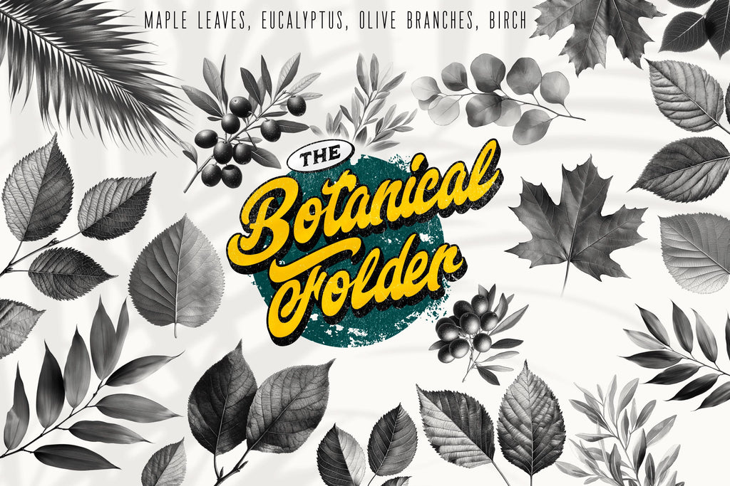 Botanical Art Bundle: 3000+ Procreate Brushes, PNG & SVG Files
