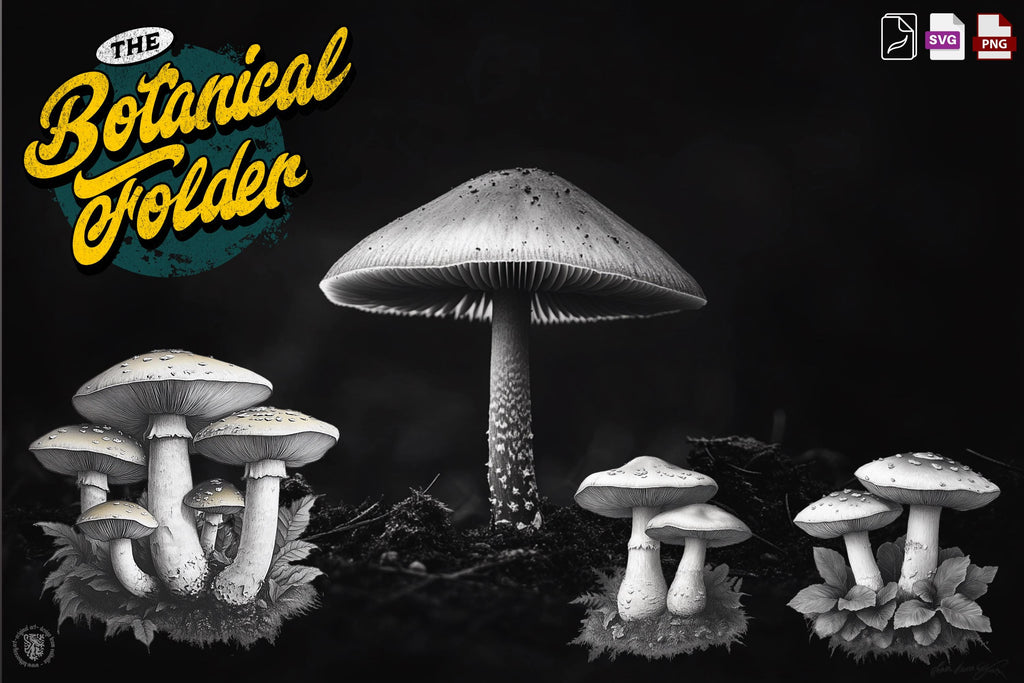 Botanical Art Bundle: 3000+ Procreate Brushes, PNG & SVG Files
