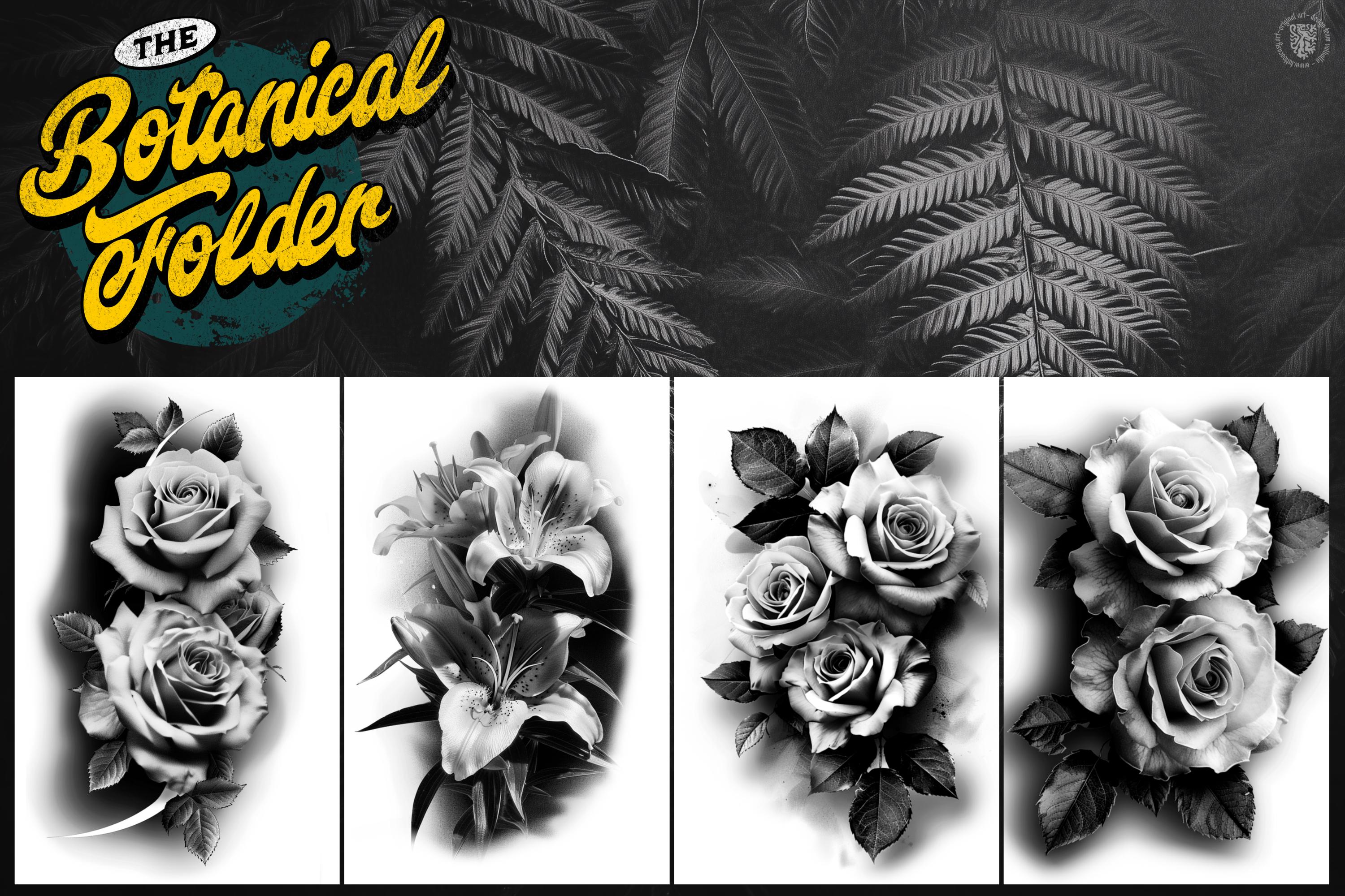 Botanical Art Bundle: 3000+ Procreate Brushes, PNG & SVG Files