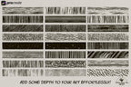 Vintage Press Procreate Brushes: 200 Retro Printmaking & Engraving Textures