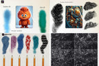 Procreate Texture Brushes: 19 Custom Brush Bundles