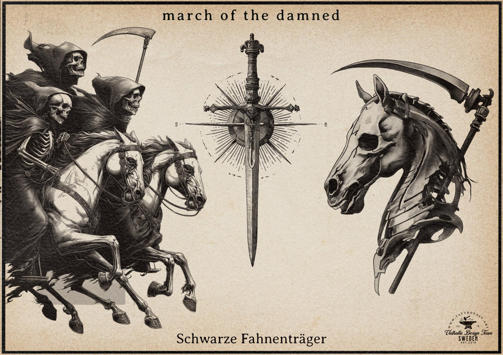 Procreate / Ashborn Crusade, The march of the damned ~ medieval inspired reference library for artists! Custom art