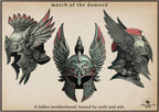 Procreate / Ashborn Crusade, The march of the damned ~ medieval inspired reference library for artists! Custom art