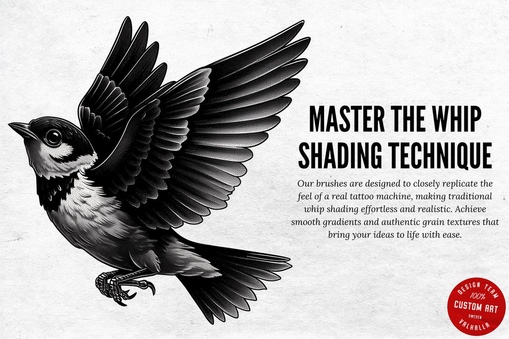 Procreate Tattoo Brushes: The Real Needles - 80+ Custom Brush Set