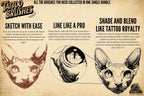 Procreate Tattoo Brush Set: 280+ Custom Brushes (Digital Download)