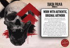 Trash Polka Procreate Kit: 400+ Custom Stamps, Brushes (Digital Download)