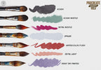 Procreate Watercolor Brush Set: AquaSoft + Studio, Realistic Canvas Textures Digital Download