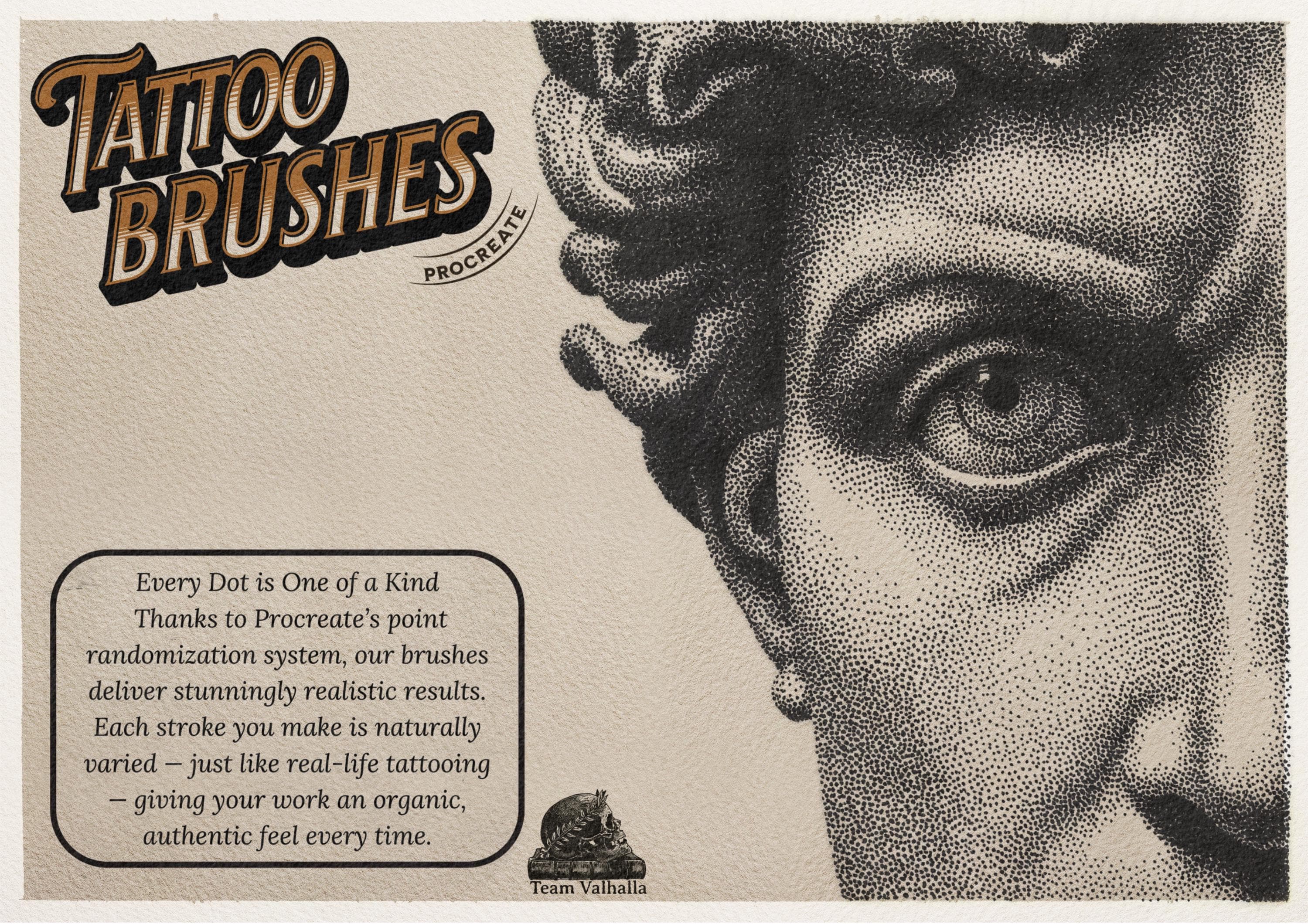 Procreate Tattoo Brush Set: 280+ Custom Brushes (Digital Download)