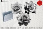 Rose Realism Procreate Stamps: 100+ Rose PNG Clipart, Artist Reference Library
