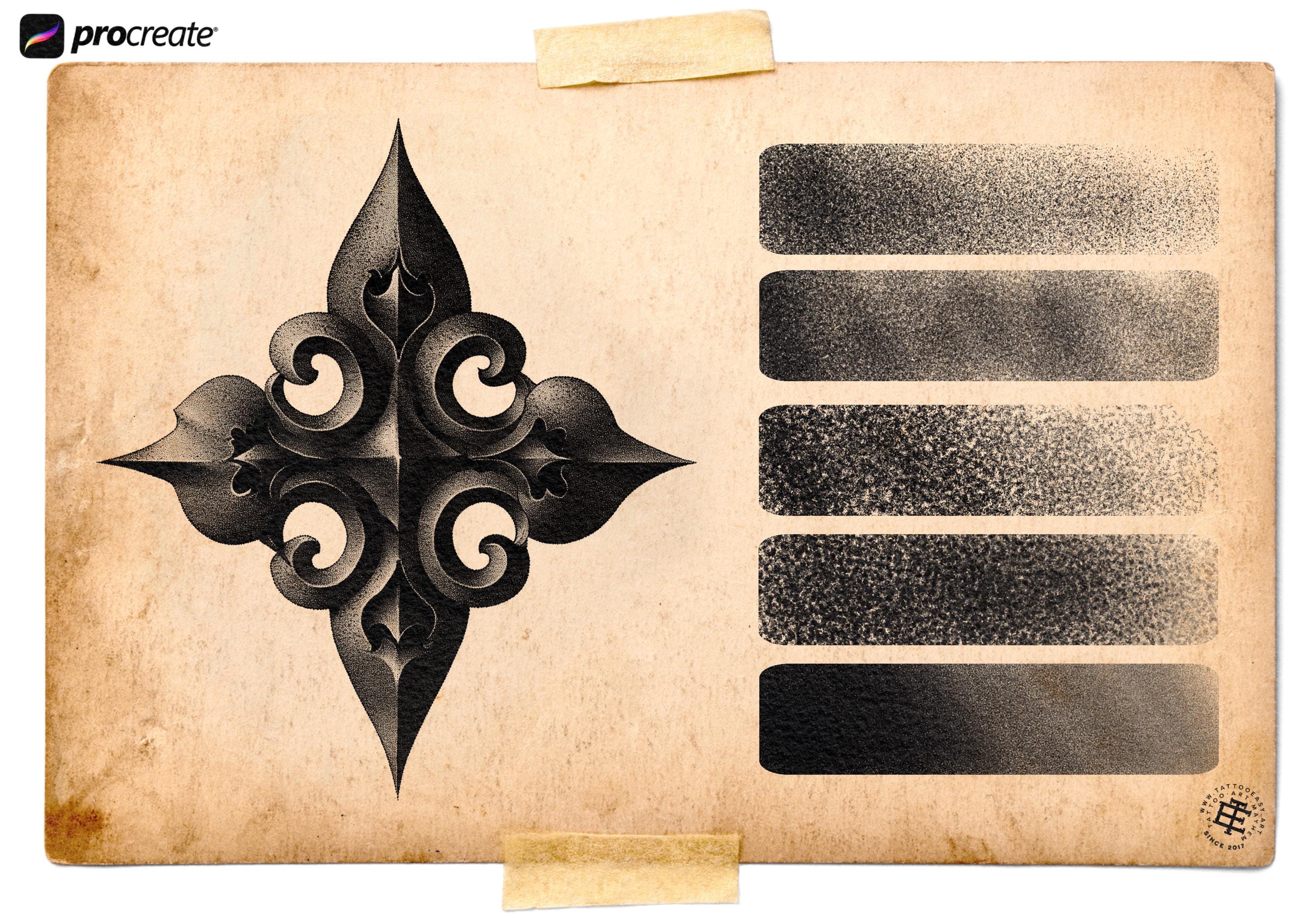 Procreate Shader Brush Set: 25 Custom Textures + Bonus (Digital Download)