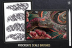 Scale Brushes & Textures ~ Texturemania ~ custom brushes for Procreate