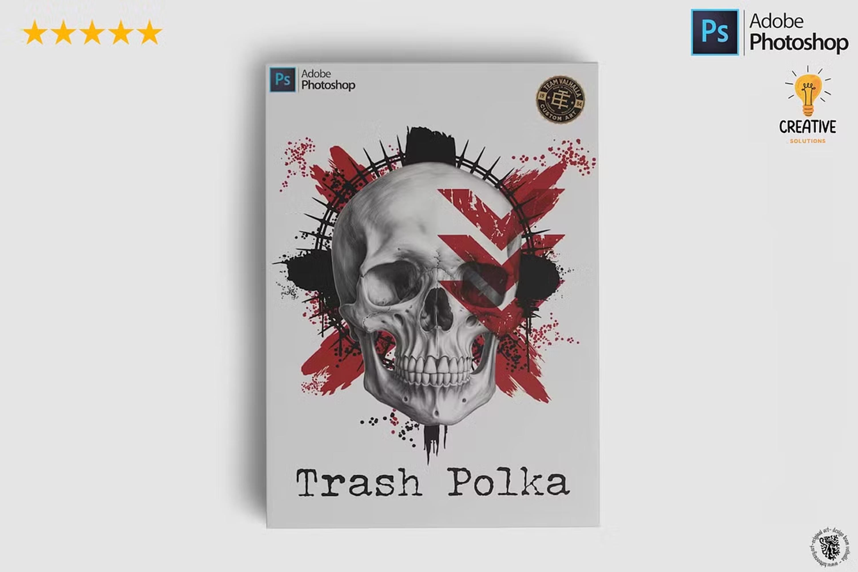Adobe Photoshop, The Trash polka project