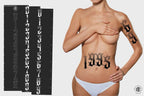 Tattoo Number Design Kit: Procreate Stamps, Brushes & Flash Art (PNG, SVG, EPS Designs)