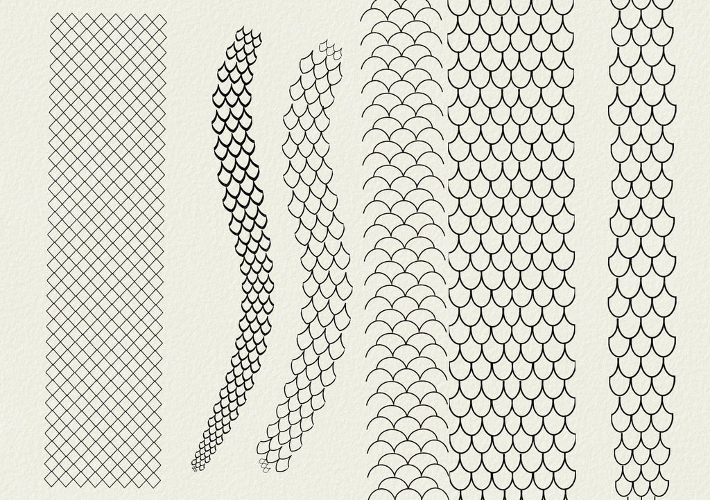 Scale Brushes & Textures ~ Texturemania ~ custom brushes for Procreate