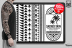 Procreate Tattoo Brushes: Polynesian & Maori Tribal Art Stamps + PNG Bundle