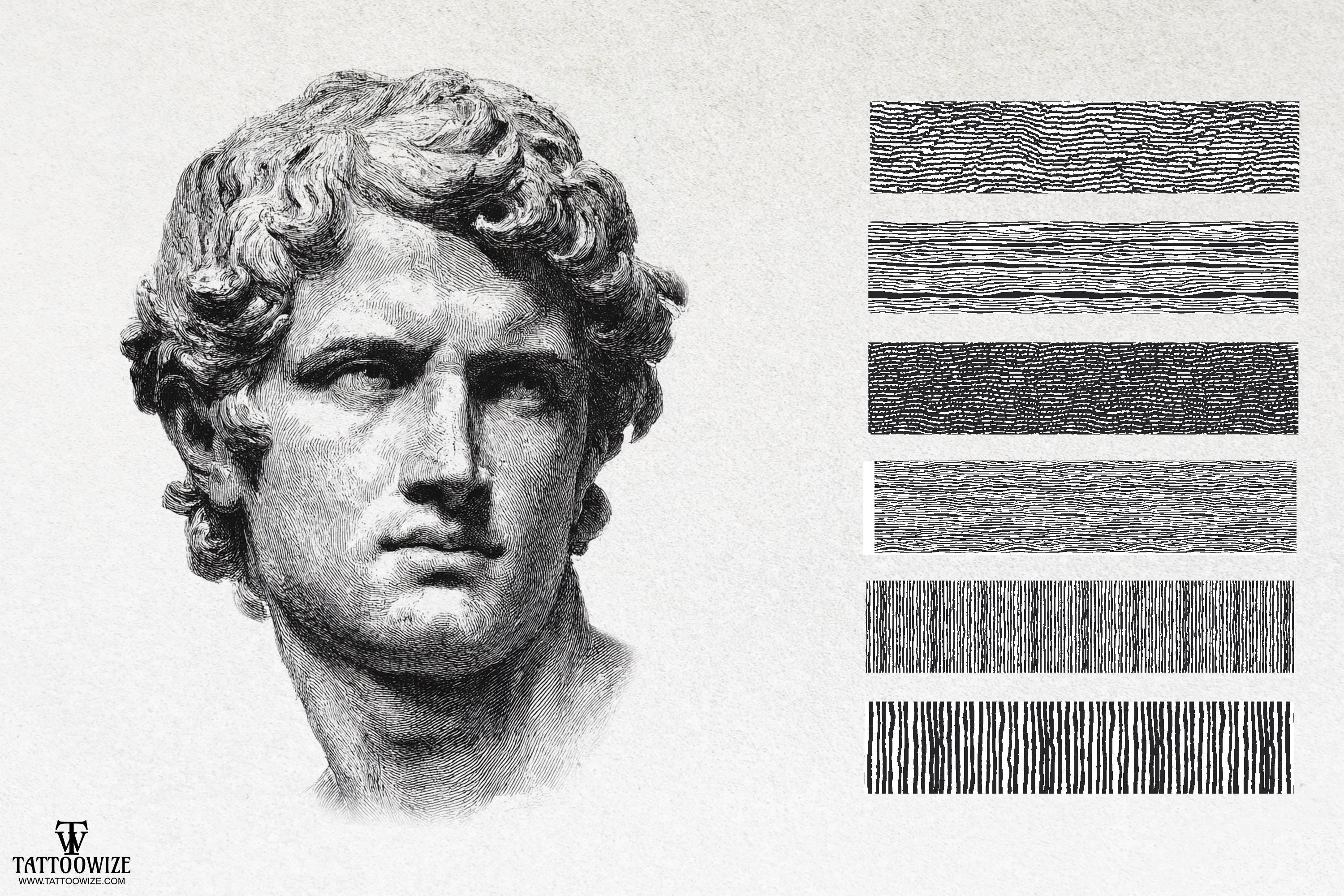 Engraving Photoshop Brushes: 100+ Custom Textures Bundle