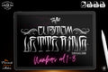 Tattoo Number Design Kit: Procreate Stamps, Brushes & Flash Art (PNG, SVG, EPS Designs)